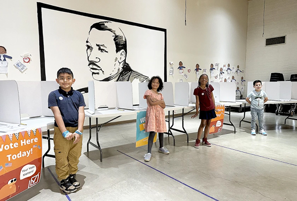 Students at Martin Luther King Jr. Elementary School