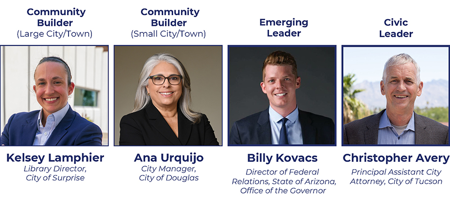 2026 Gabe Zimmerman Public Service Awards Recipients