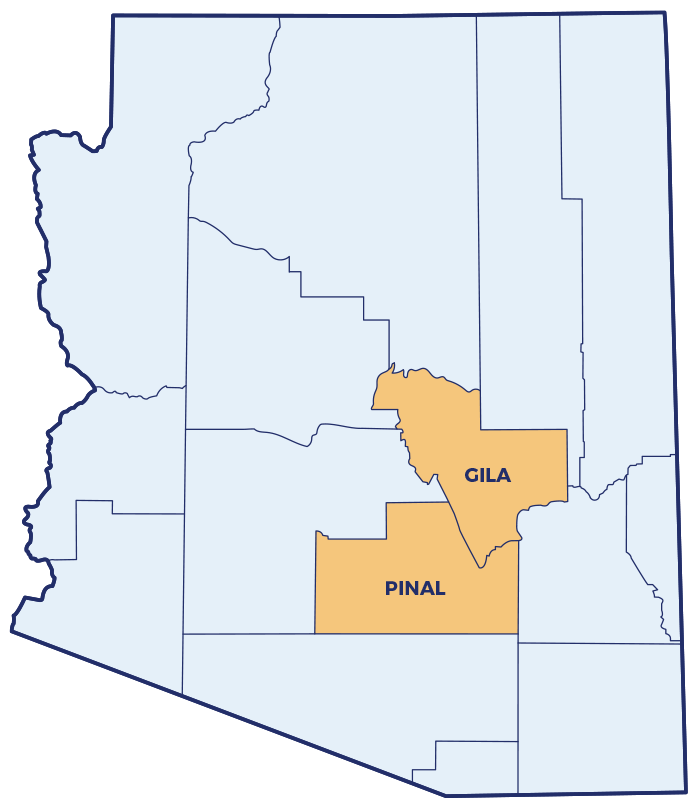 Central Arizona Counties